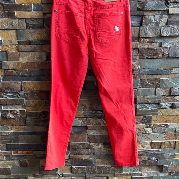 Paul Smith Junior 5 Pocket Skinny Jeans with Zebra Embroidered on back pocket - Picture 7 of 9